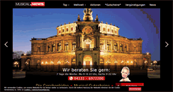 Desktop Screenshot of musical-gutscheine.com