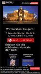 Mobile Screenshot of musical-gutscheine.com